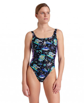 W ARENA FUN PLANET SWIMSUIT U BACK 