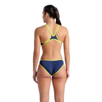 W ARENA ONE BIGLOGO ONE PIECE NAVY-SOFT GREEN 