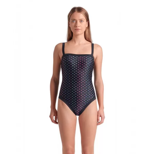 W ARENA RAINBOW MONOGRAM SWIM 