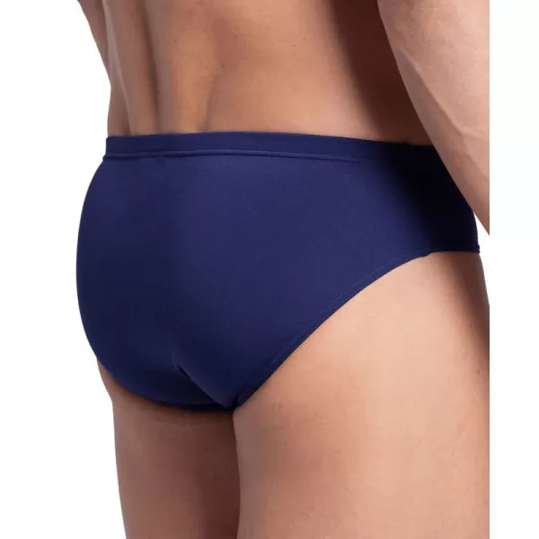 MENS ARENA REFLECTING SWIM BRIEFS NAVY 