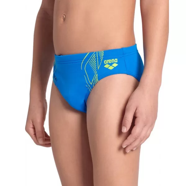 BOYS ARENA REFLECTING SWIM BRIEFS BLUE RIVER 