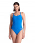 WOMENS TEAM SWIMSUIT CHALLENGE SOLID 800-BLUE RIVER 