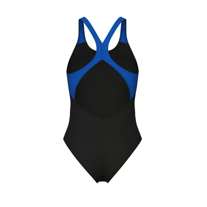 W ARENA BREATH SWIMSUIT V BACK LB BLACK 